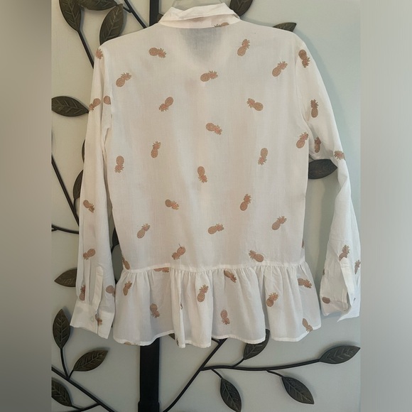 DKNY Peplum Blouse - Picture 2 of 10